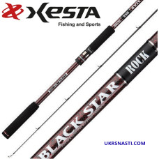 Спиннинг Xesta Black Star Rock S73M Rock Spin Shooter длина 2,22м тест 7-28гр